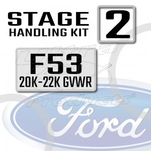 Stage 2  -  1997-2005 Ford F53 Class-A 20-22K GVWR Handling Kit